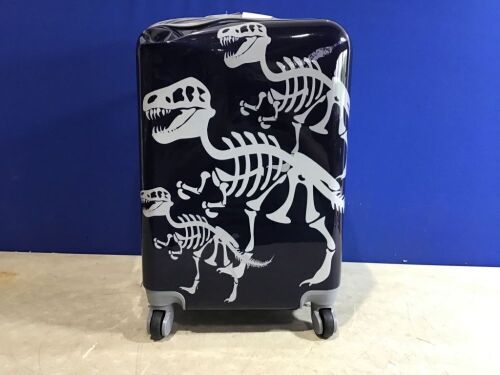 Crckt Kids 21" Hardside Spinner Luggage, Dino Bones - Dented - Lot 1186