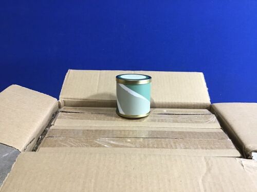 Case of 4oz Metal Candles, Green Watermint & Eucalyptus - Lot 957