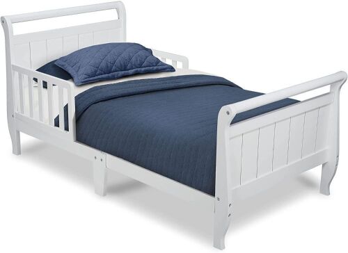 Delta Children Wood Sleigh Toddler Bed  - Lot 1118