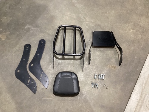 Sissy Bar Backrest Rear Passenger Seat for Honda CMX 500 Rebel CMX 300 CMX500 2017-2020, Missing Items - Lot 768