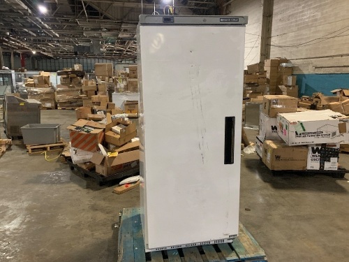 Maxx Cold MXX-23FHC 30.6" Economy Reach-In Freezer - 23 Cu ft. Works, Needs Door Repaired and Top Fixed, Possibly More - Lot 112