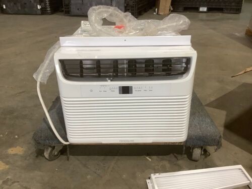 Frigidaire FFRA102WA1 19" Window-Mounted Air Conditioner with 10000 BTU Cooling Capacity; Effortless Temperature Control; Sleep Mode and Remote Control - New, Scratch & Dent - Lot 93