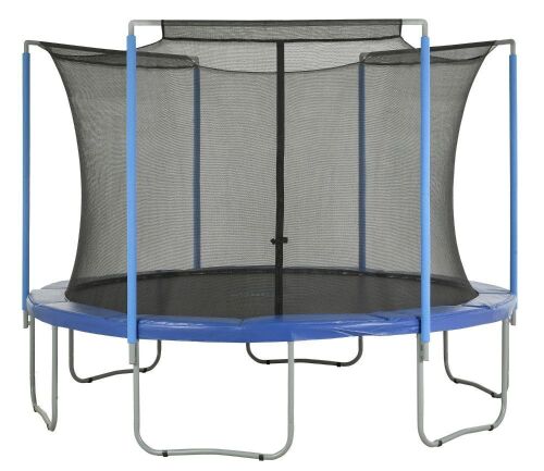 Upper Bounce 14-ft. Round 3-Arch Trampoline Enclosure Safety Net - Lot 616