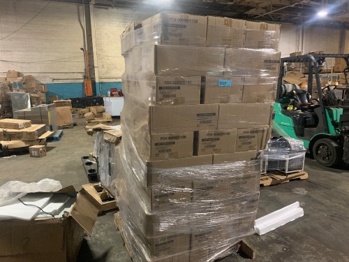 Pallet of (70) Cases of Firm Grip Sanitizing Wipes. Each Case Contains (15) 100-Count Canisters - Lot 615