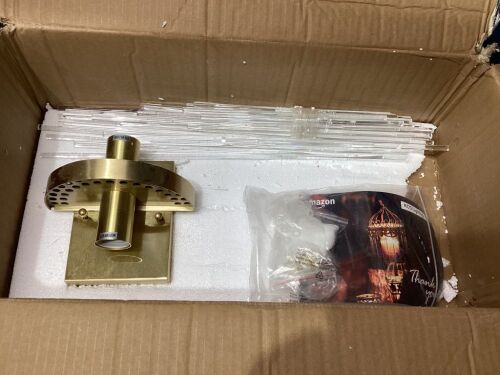 KCO Lighting Crystal Wall Sconce  - Lot 808