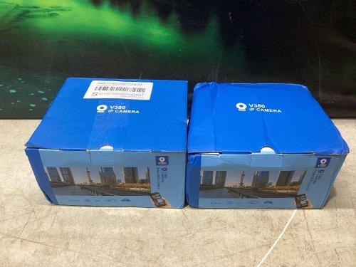 Lot of (2) V380 Smart Wifi Security Camera - Lot 323