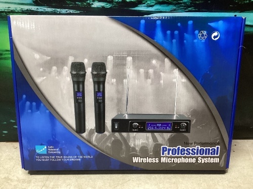 Professional Wireless Microphone System.  - Lot 341