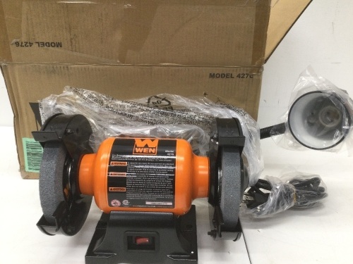 Amp 6-Inch Variable Speed Bench Grinder with Flexible Work ,New