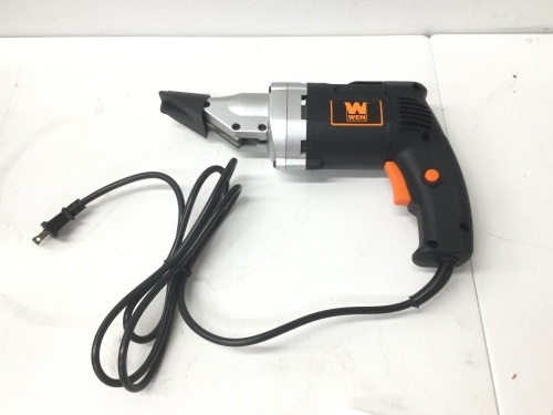 WEN 3650 Variable Speed Swivel Head Electric Metal Shear, Appears New 