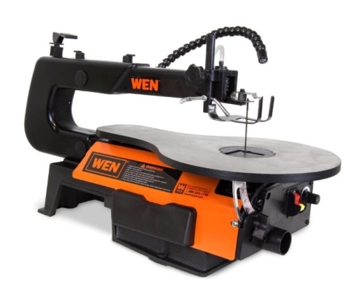 WEN 3921 16-inch Two-Direction Variable Speed Scroll Saw, Appears New