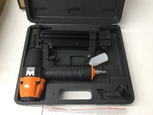 WEN 61722 18-Gauge 2-in-1 Pneumatic 2-Inch Brad Nailer and 1/4-Inch Crown Stapler, Appears New
