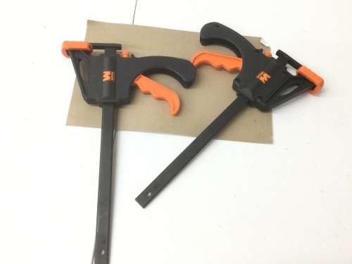  7.5-Inch Quick Release Track Saw Clamps, Two Pack,Appears NEW