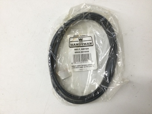 WENHANDYMANBELT, DRYER appears new - Lot 500