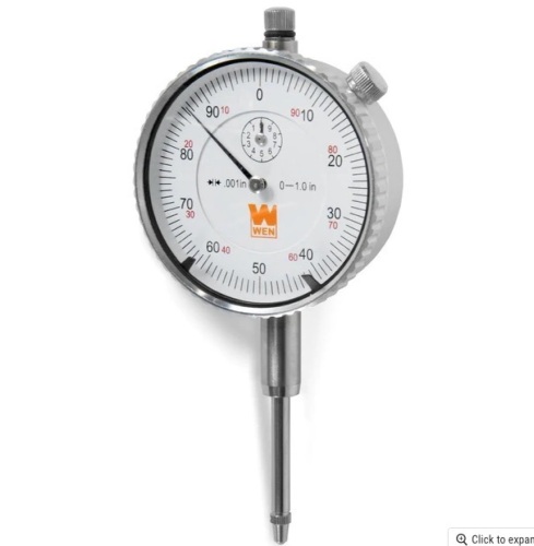 1-Inch Precision Dial Indicator with .001-Inch Resolution,Appear New - Lot 533