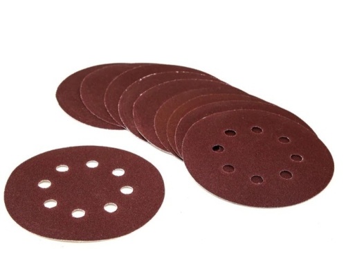 WEN 6305SP80 80-Grit Hook-and-Loop 5-Inch Sandpaper Sanding Discs, 10 Pack New - Lot 594