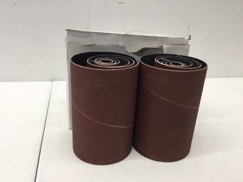 Oscillating Spindle Sanding Sleeves Combo Pack, 120-Grit, 12-Pack,nEW - Lot 724