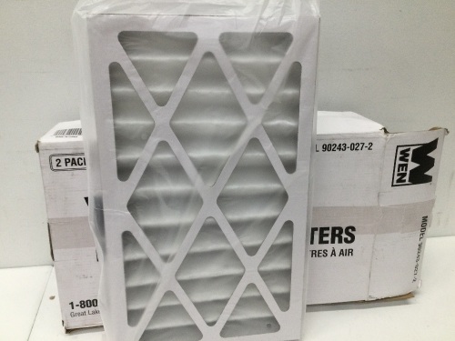 5-Micron Outer Air Filters, 2-Pack (for the WEN 3410 Air Filtration System),New - Lot 805