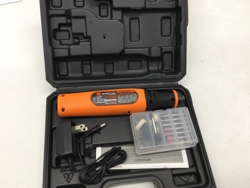 Variable Speed Lithium-Ion Cordless Rotary Tool Kit with 24-Piece Accessory Set, Charger, and Carrying Case,Appears New