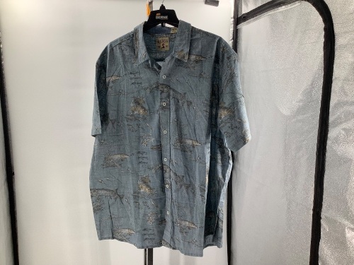 Red Head Men's Short Sleeve Shirt, 2XL, Appears New - Lot 110