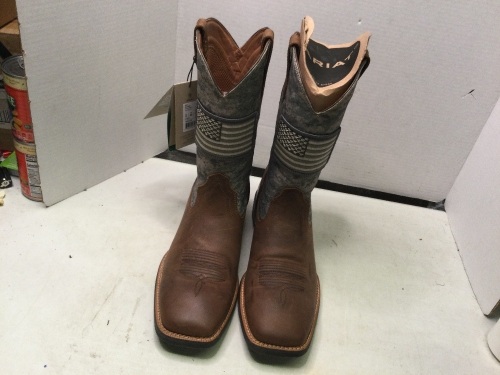 Ariat Men's Sport Patriot Boots, 12, Appears New - Lot 208