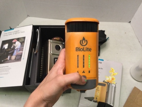 BioLite Campstove 2+, Powers ON, Ecommerce Return - Lot 221