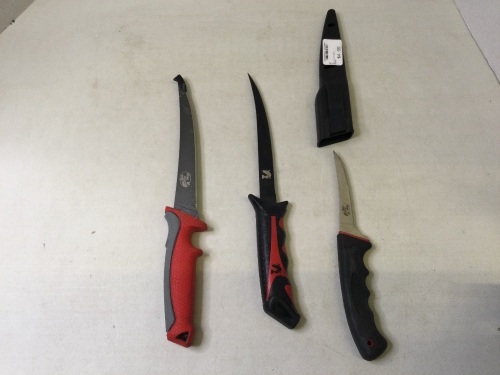 Lot of (3) Filet Knives, Ecommerce Return - Lot 277