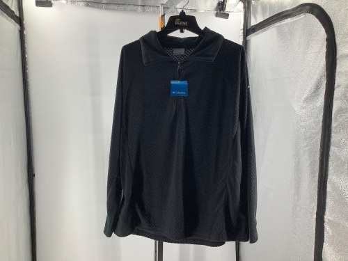 Columbia Glacial IV Print 1/2 Zip, Women's 1X, Appears New - Lot 311