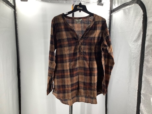 Bob Rimblerlake Men's Flannel, Large, Appears New - Lot 344