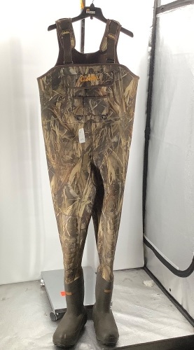 Men's Hunting Waders, 10, Ecommerce Return/Dirty - Lot 356