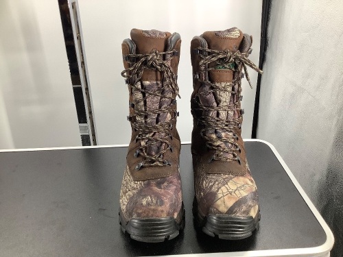 Rocky Men's 9" Hunting Boots, 11, Appears New - Lot 366