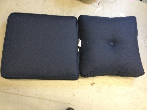 Lot of (2) Outdoor Cushions, Assorted Sizes, Appears New - Lot 402