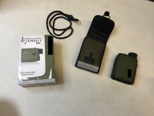 Intensity 1600R Laser Rangefinder, Powers On, Ecommerce Return, No Batteries - Lot 403