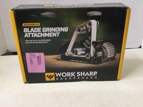 Work Sharp Sharpeners, Blade Grinding Attachment, Appears New - Lot 435