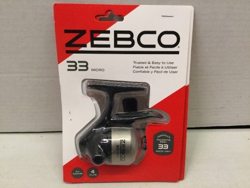 Zebco 33 Micro Reel, Appears New - Lot 463