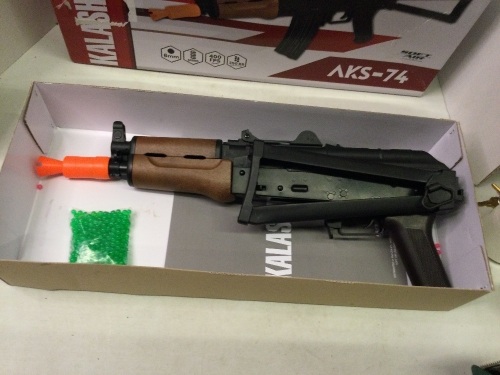 Kalashnokov AKS-74 Air Soft Gun, Appears New - Lot 488
