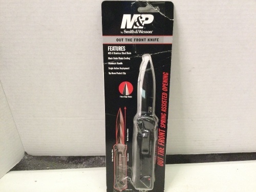 Smith & Wesson Out The Front Knife, Ecommerce Return - Lot 493
