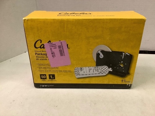 Ground Meat Packaging Kit, Appears New - Lot 601