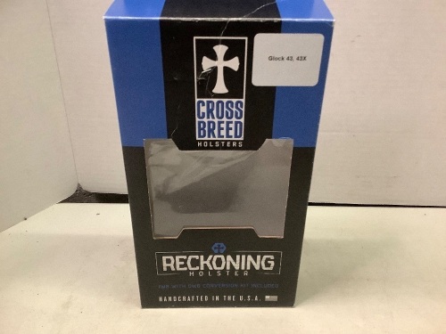 Cross Breed Holsters, Glock 43, 43x, Box Damaged, Appears New  - Lot 619