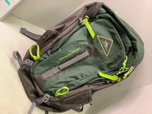 High Sierra, Pathway 40 BackPack, Appears New - Lot 627