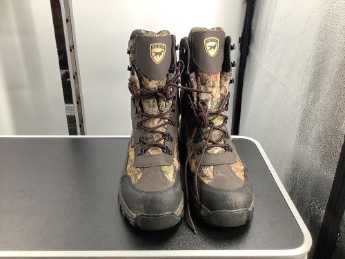 Irish Setter Crosshair Insulated Waterproof Hunting Boot, Men's 11, Dirty/Ecommerce Return - Lot 542