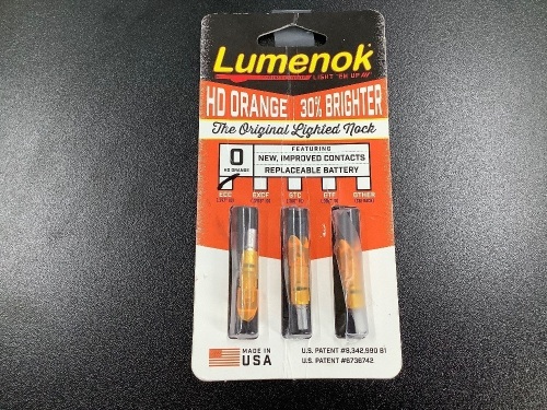 Lumenok HD Orange Lighted Nock, Ecommerce Return - Lot 569