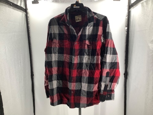 Red Head Men's Flannel, Large, Appears New - Lot 573