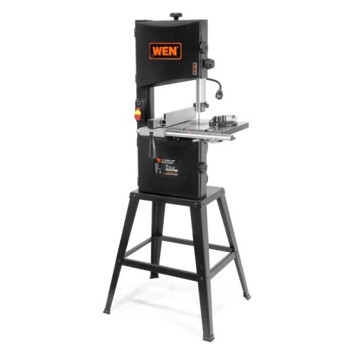 3.5-Amp 10-Inch Two-Speed Band Saw with Stand and Worklight - Lot 116
