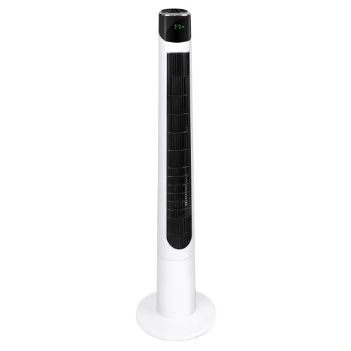 47in Quiet Oscillating Tower Fan with 3 Adjustable Wind Speeds, 3 Air Settings, Remote Control, Timer - Lot 130