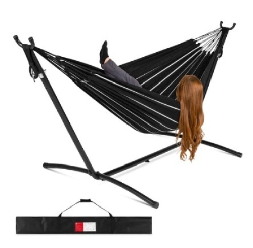 2-Person Brazilian-Style Double Hammock, Onyx - Lot 255