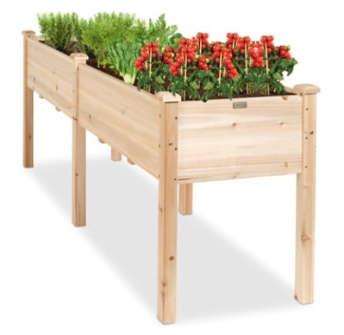 Raised Garden Bed, 72x24x30in - Lot 290