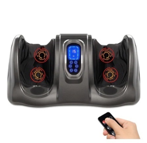 Therapeutic Foot Massager, Gray - Lot 345