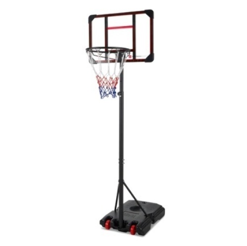 Kids Height-Adjustable Basketball Hoop, Clear - Lot 361
