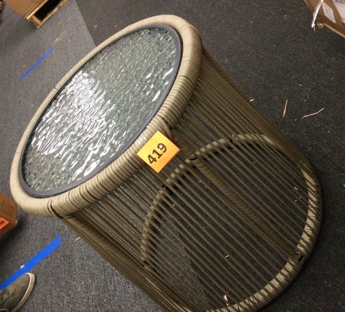 Patio Ottoman - Lot 419