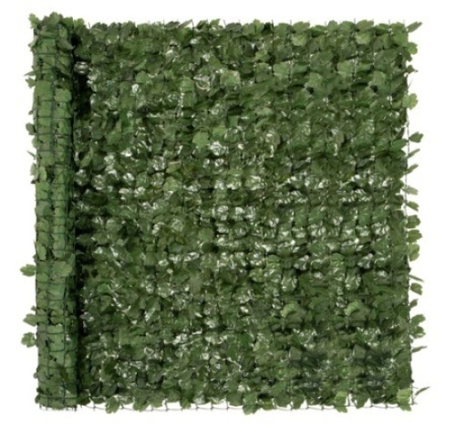 Outdoor Faux Ivy Privacy Screen Fence, 94x59in - Lot 451